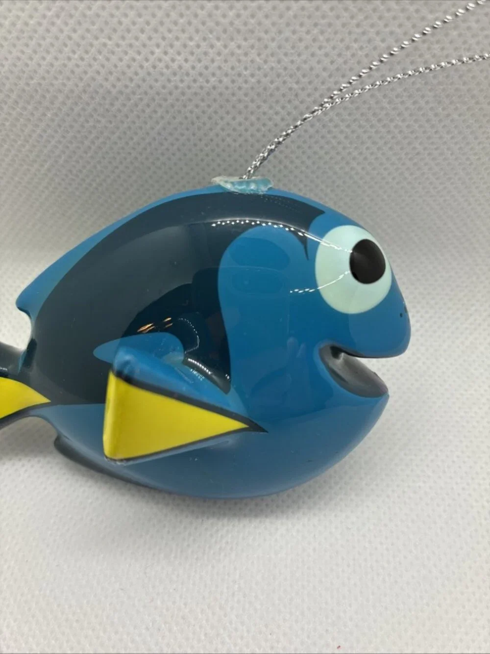 Disney Pixar Finding Nemo Dory Fish Christmas Tree Ornament Blue Yellow Plastic